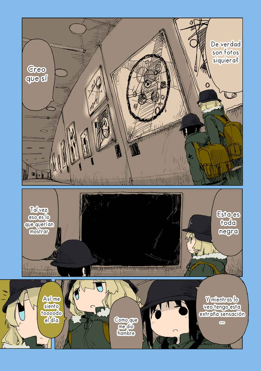 Shoujo Shuumatsu Ryokou (Fan Colored) Chapter 31 - Page 9