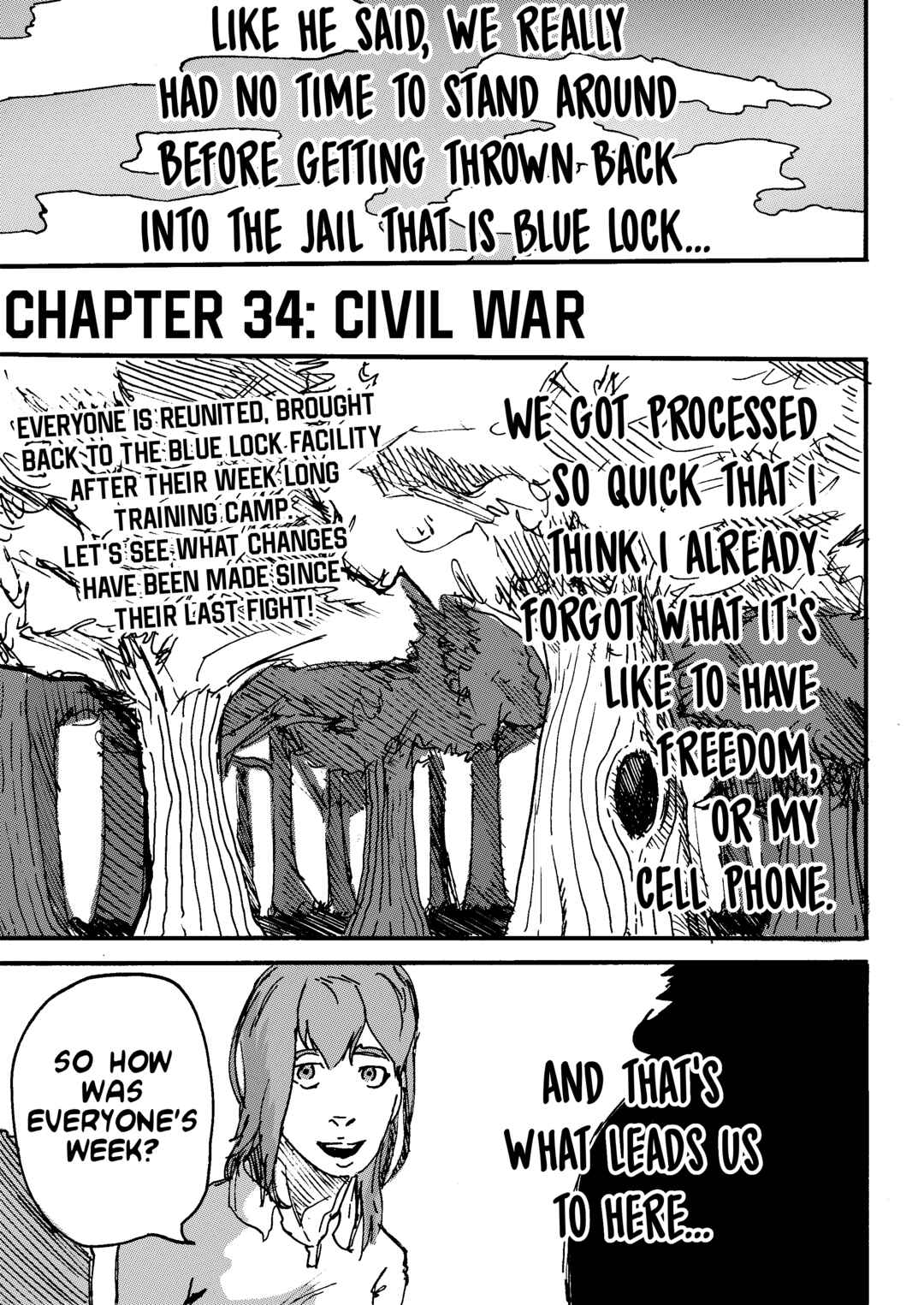 Blue Lock Legions Chapter 34 - Page 1