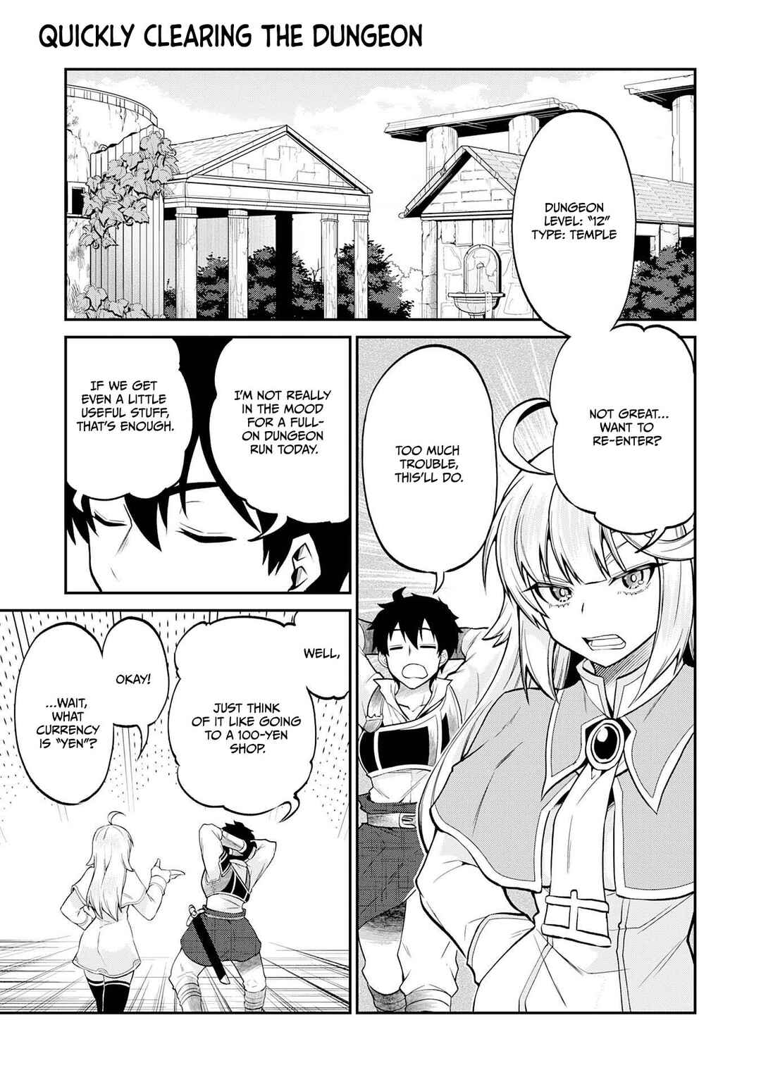Jingai Kenshi wa Chikara ni Miserare Ura Meikyuu wo Kouryaku su Chapter 6 - Page 2
