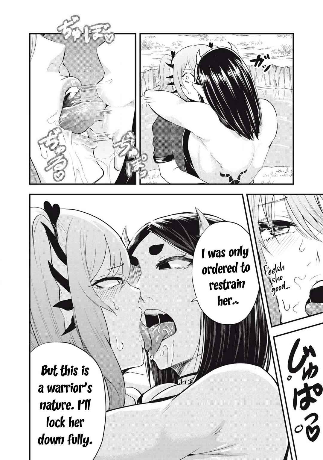 Sei-jun Ecstasy: XXX Shinai to Derarenai Heya de Mazoku o Buttaoshimasu Chapter 12 - Page 15