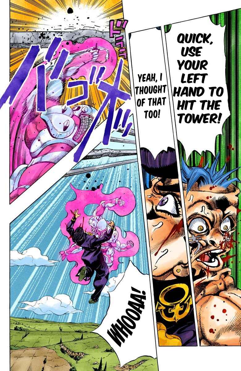 JoJo no Kimyou na Bouken: Part 4 - Diamond wa Kudakenai Color-ban Chapter 138 - Page 11