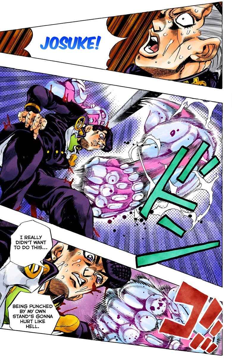 JoJo no Kimyou na Bouken: Part 4 - Diamond wa Kudakenai Color-ban Chapter 138 - Page 12