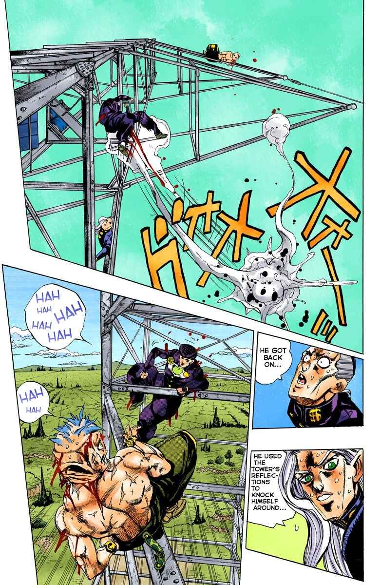 JoJo no Kimyou na Bouken: Part 4 - Diamond wa Kudakenai Color-ban Chapter 138 - Page 14