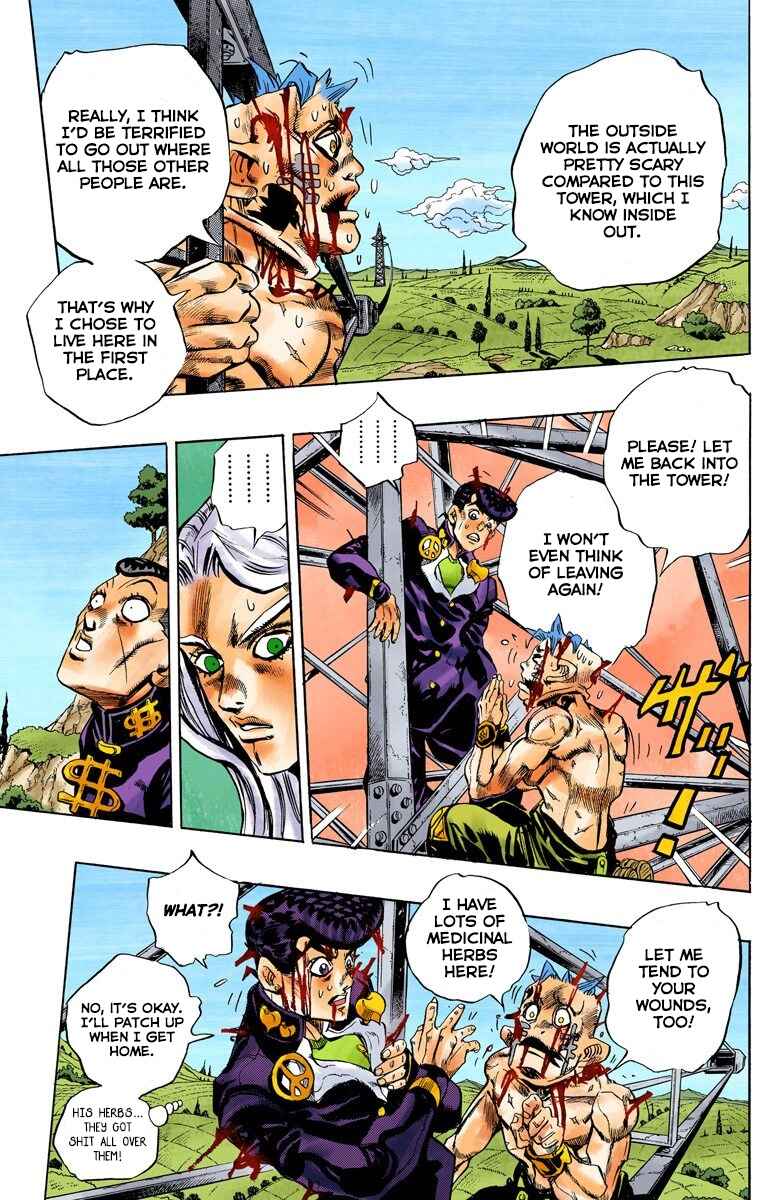 JoJo no Kimyou na Bouken: Part 4 - Diamond wa Kudakenai Color-ban Chapter 138 - Page 16