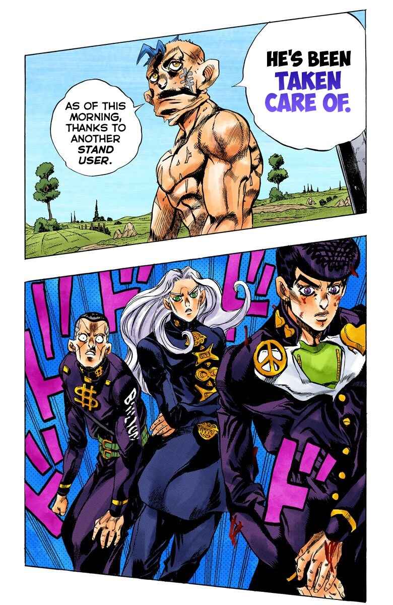 JoJo no Kimyou na Bouken: Part 4 - Diamond wa Kudakenai Color-ban Chapter 138 - Page 19