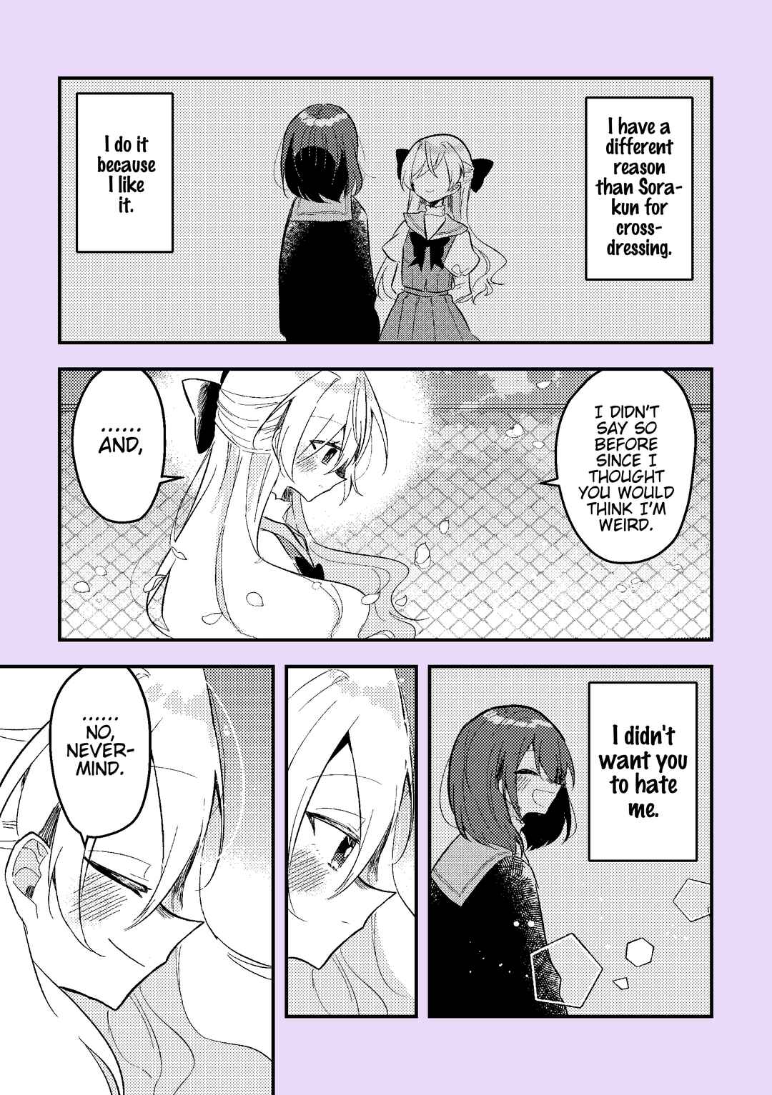 Nikagetsugo ni Seibetsu ga Bareru Josou Danshi Chapter 10 - Page 7