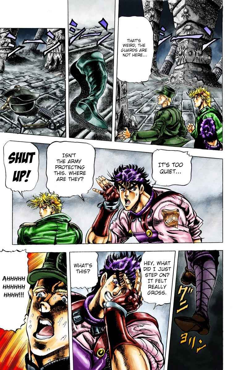 JoJo no Kimyou na Bouken: Part 2 - Sentou Chouryuu Color-ban Chapter 21 - Page 13