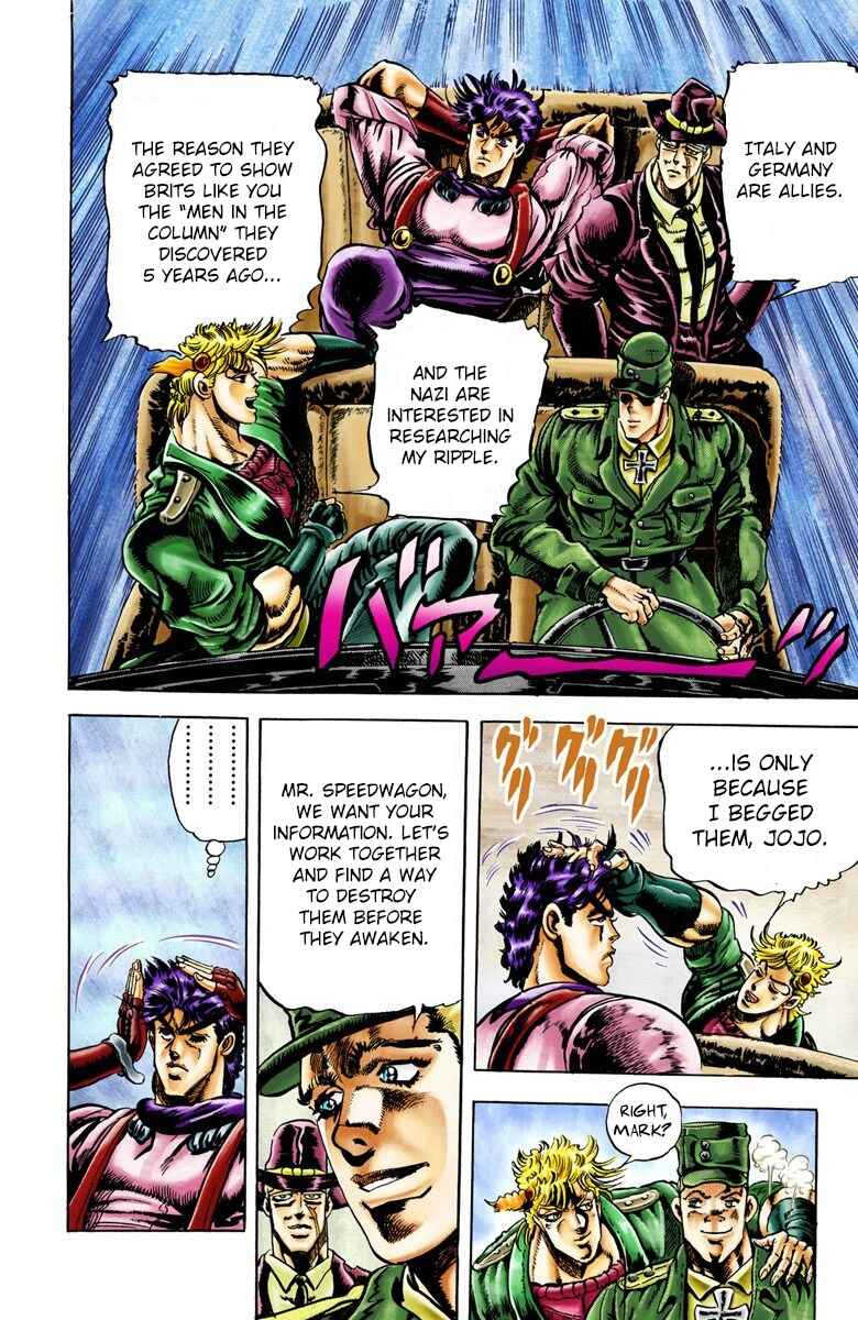 JoJo no Kimyou na Bouken: Part 2 - Sentou Chouryuu Color-ban Chapter 21 - Page 8