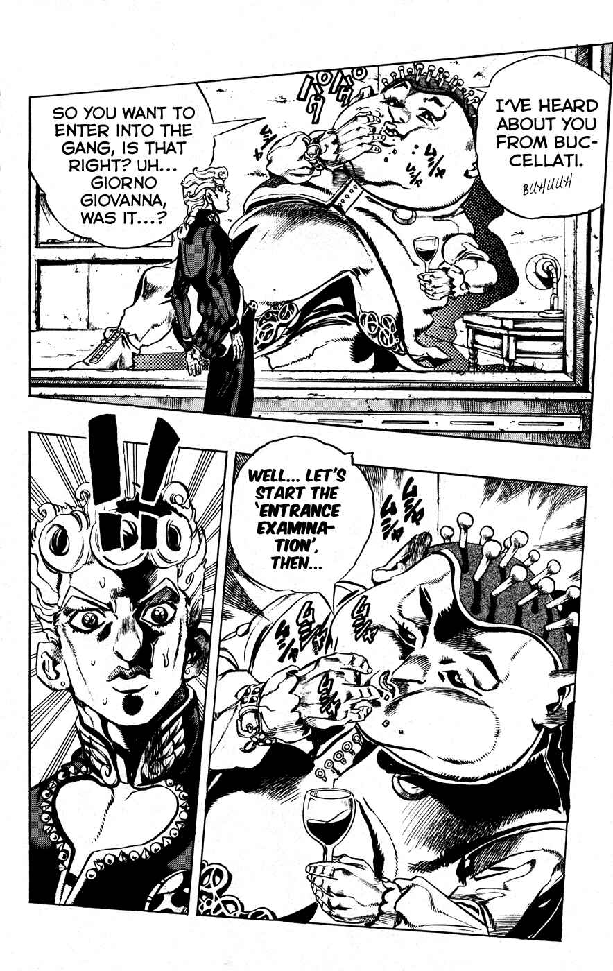 JoJo no Kimyou na Bouken: Part 5 - Ougon no Kaze Chapter 9 - Page 18