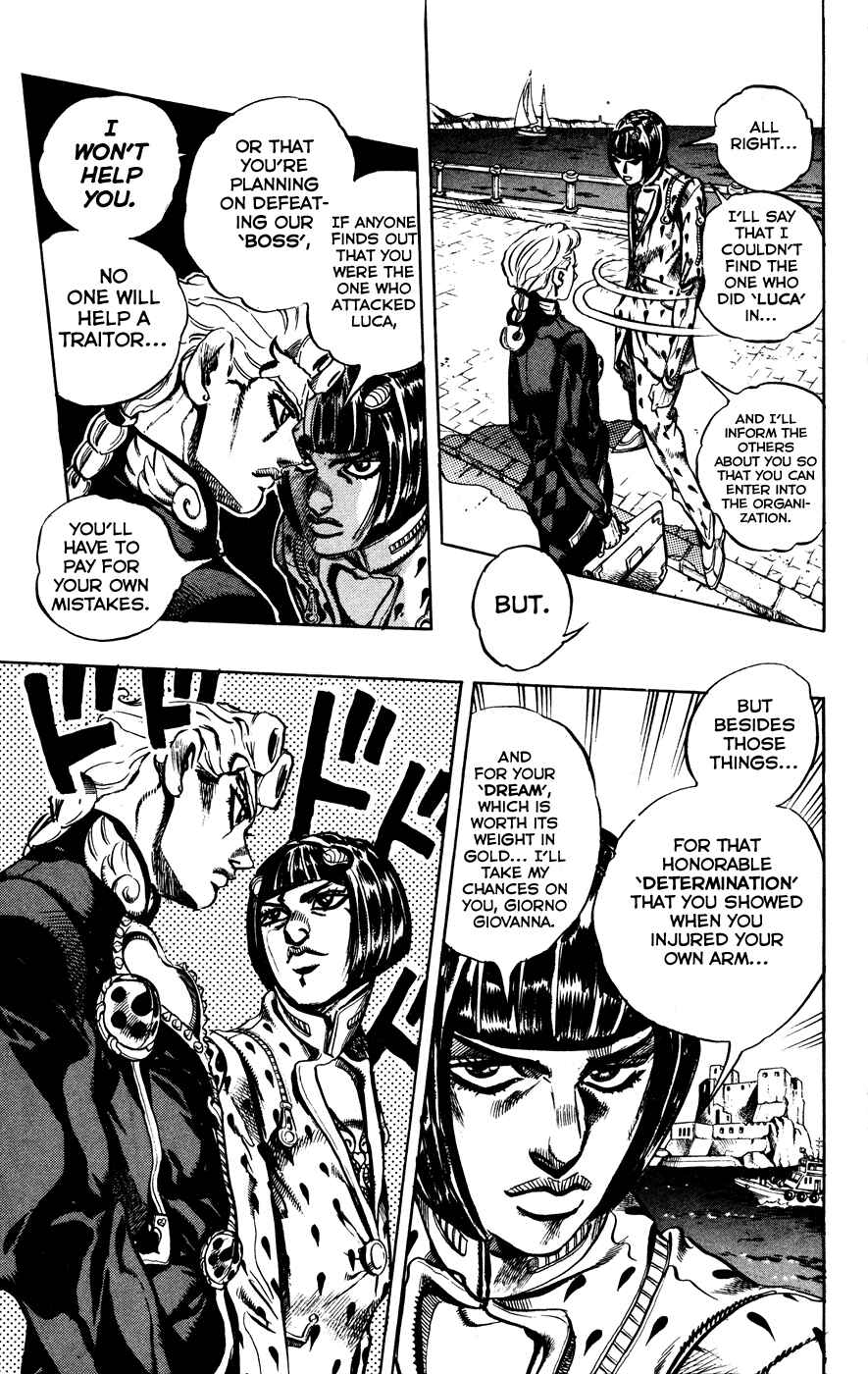 JoJo no Kimyou na Bouken: Part 5 - Ougon no Kaze Chapter 9 - Page 3