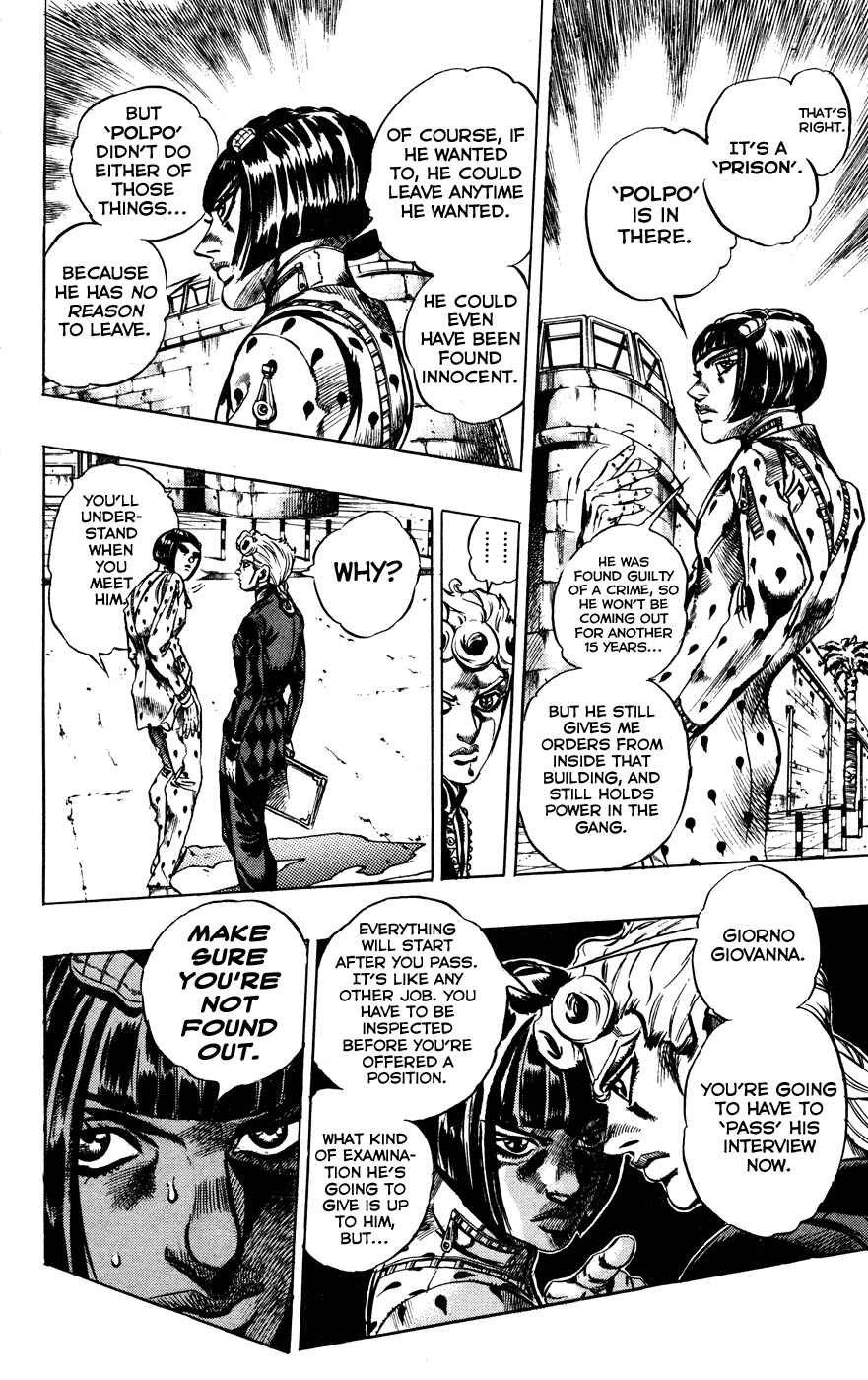 JoJo no Kimyou na Bouken: Part 5 - Ougon no Kaze Chapter 9 - Page 6
