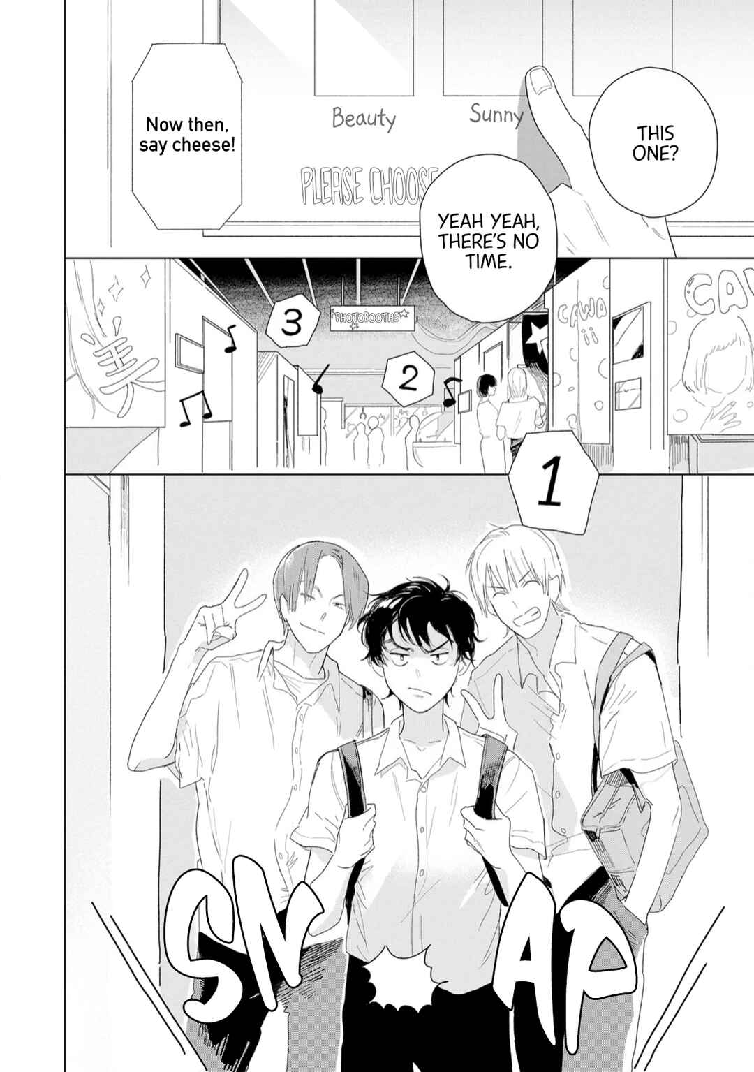 Tantan to Tanto Chapter 5 - Page 3