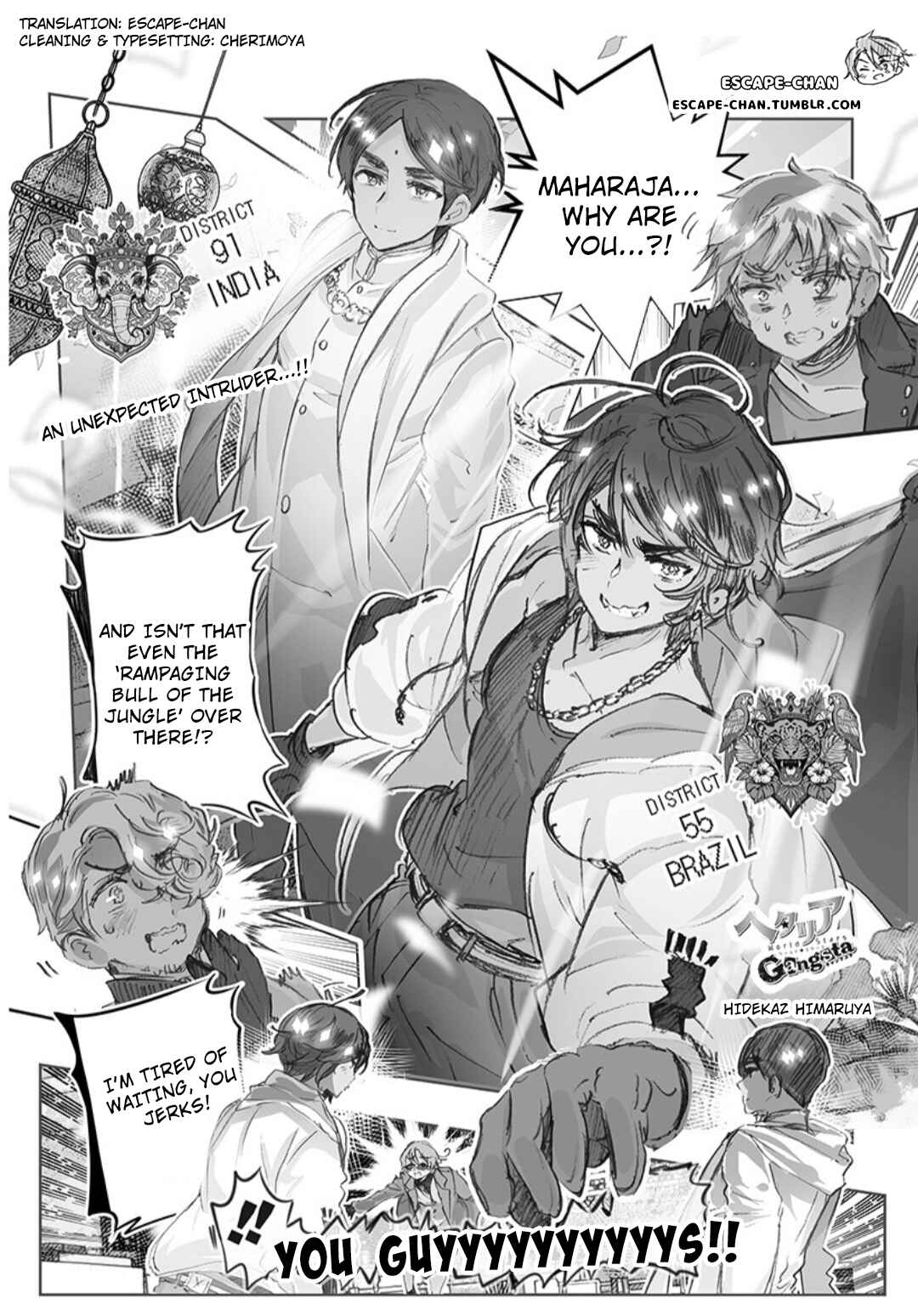 Hetalia World★Stars: Gangsta Chapter 52 - Page 1