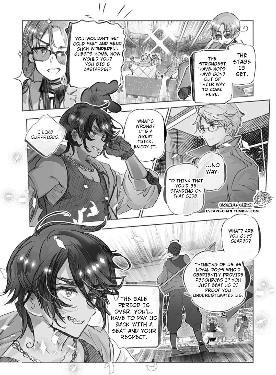 Hetalia World★Stars: Gangsta Chapter 52 - Page 4