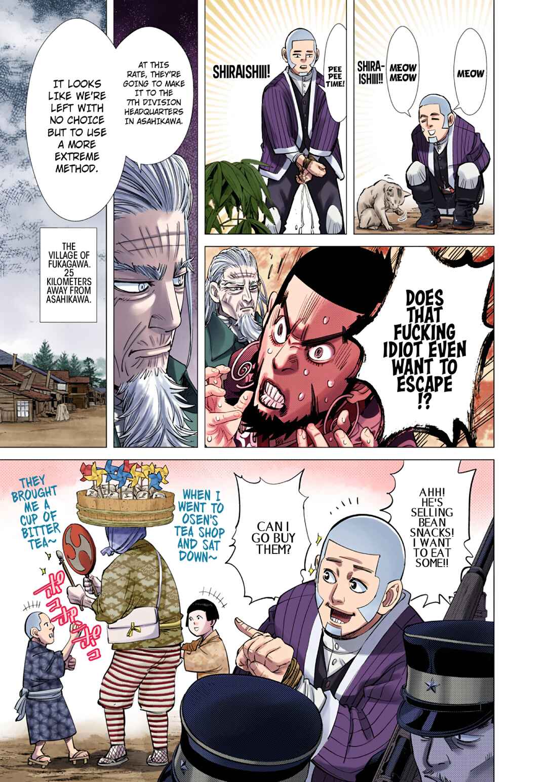 Golden Kamuy (Official Colored) Chapter 92 - Page 11