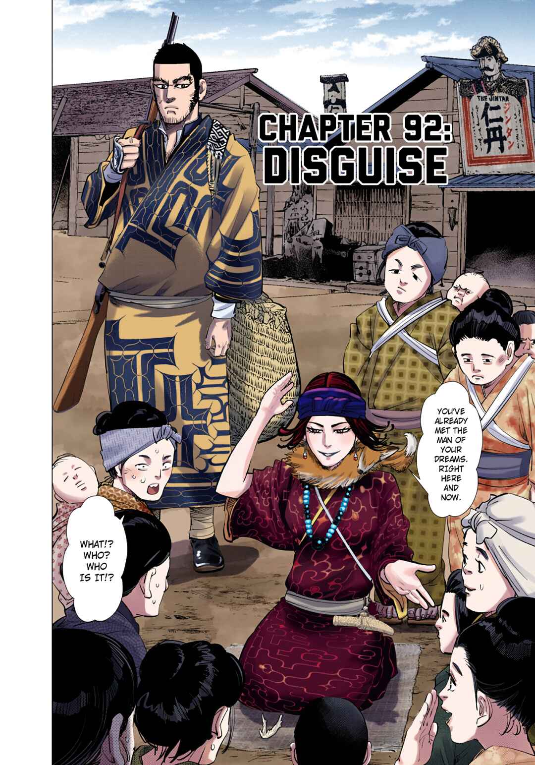 Golden Kamuy (Official Colored) Chapter 92 - Page 2