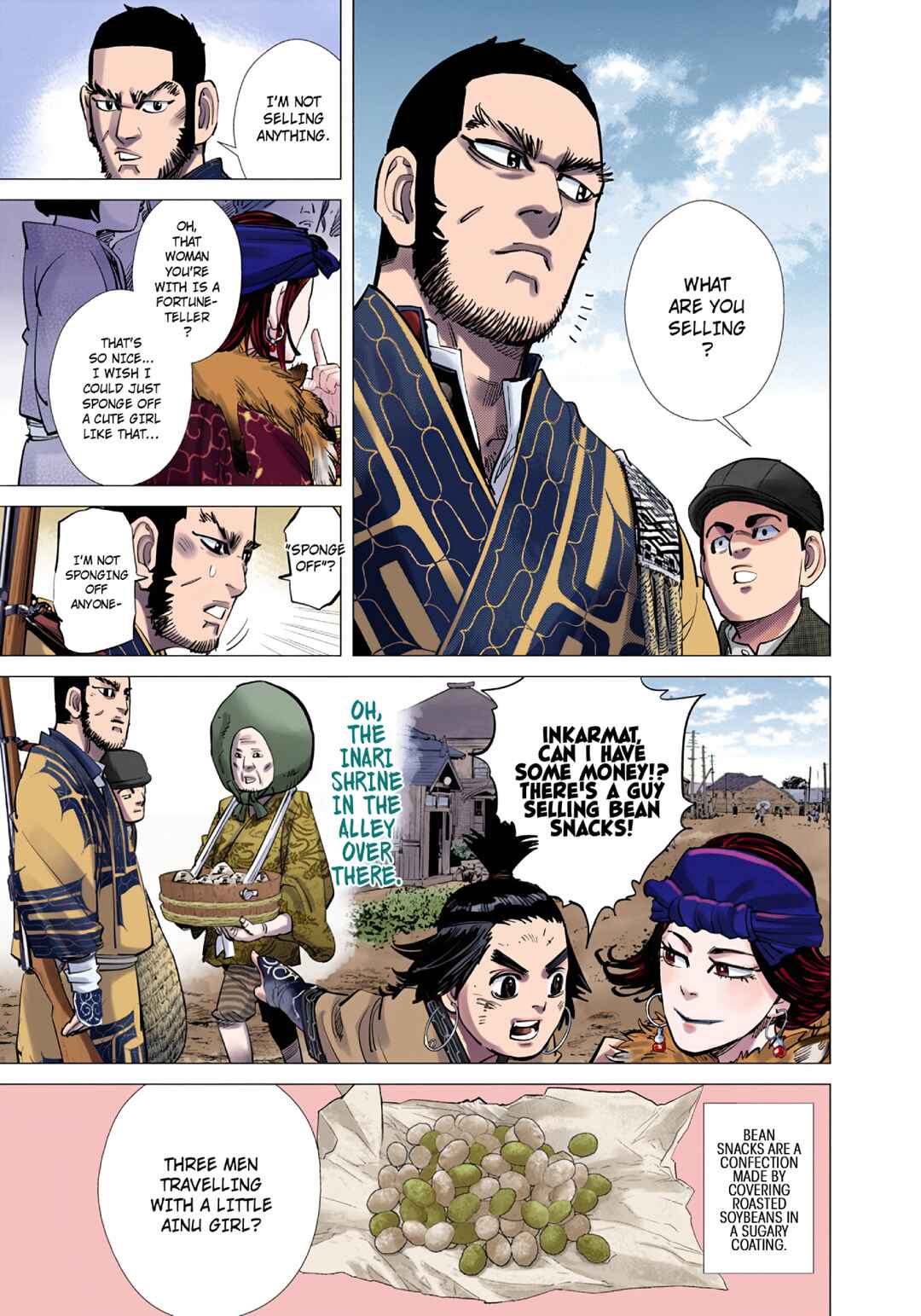 Golden Kamuy (Official Colored) Chapter 92 - Page 3