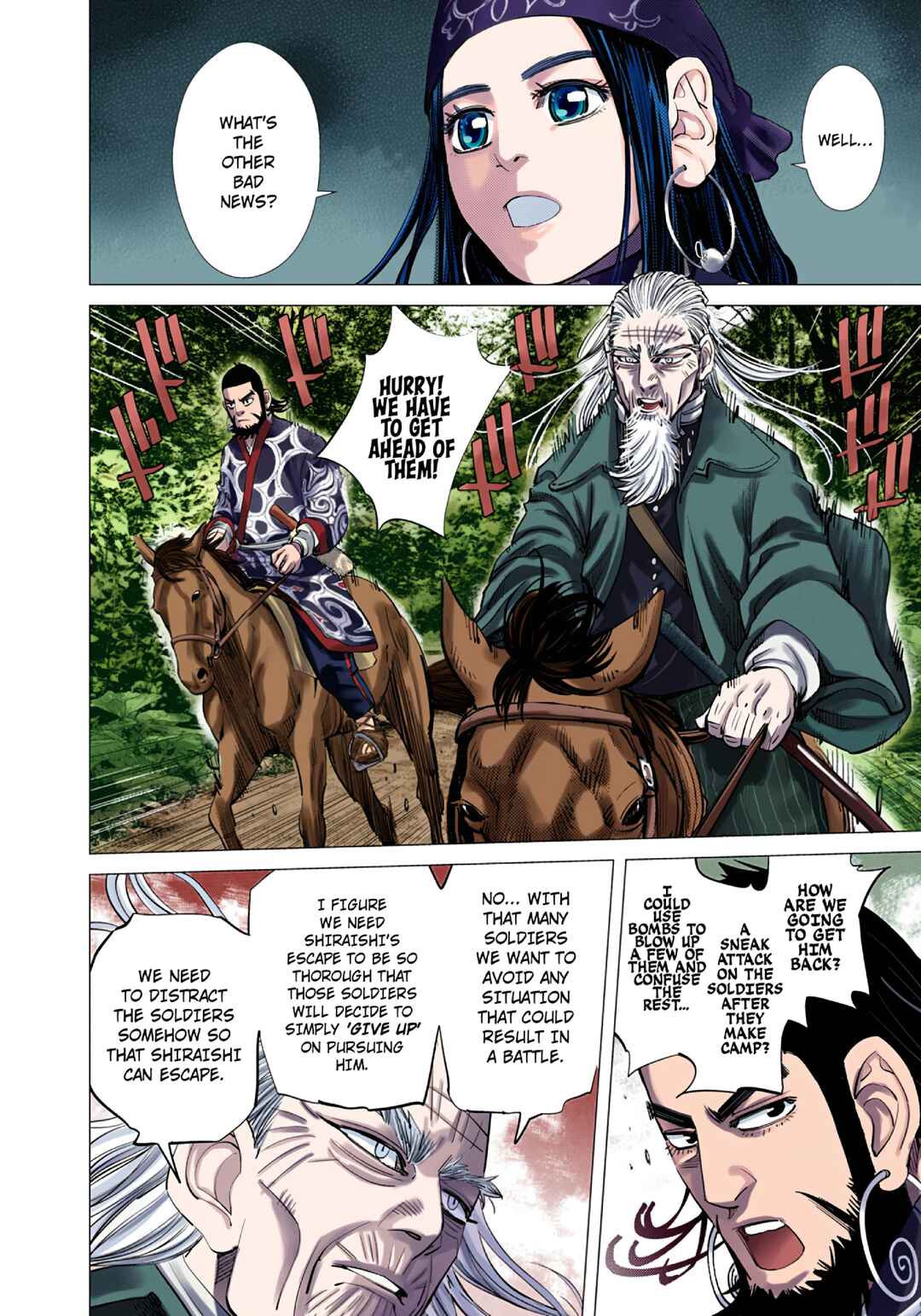 Golden Kamuy (Official Colored) Chapter 92 - Page 8