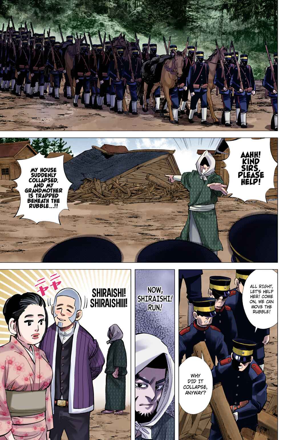 Golden Kamuy (Official Colored) Chapter 92 - Page 9