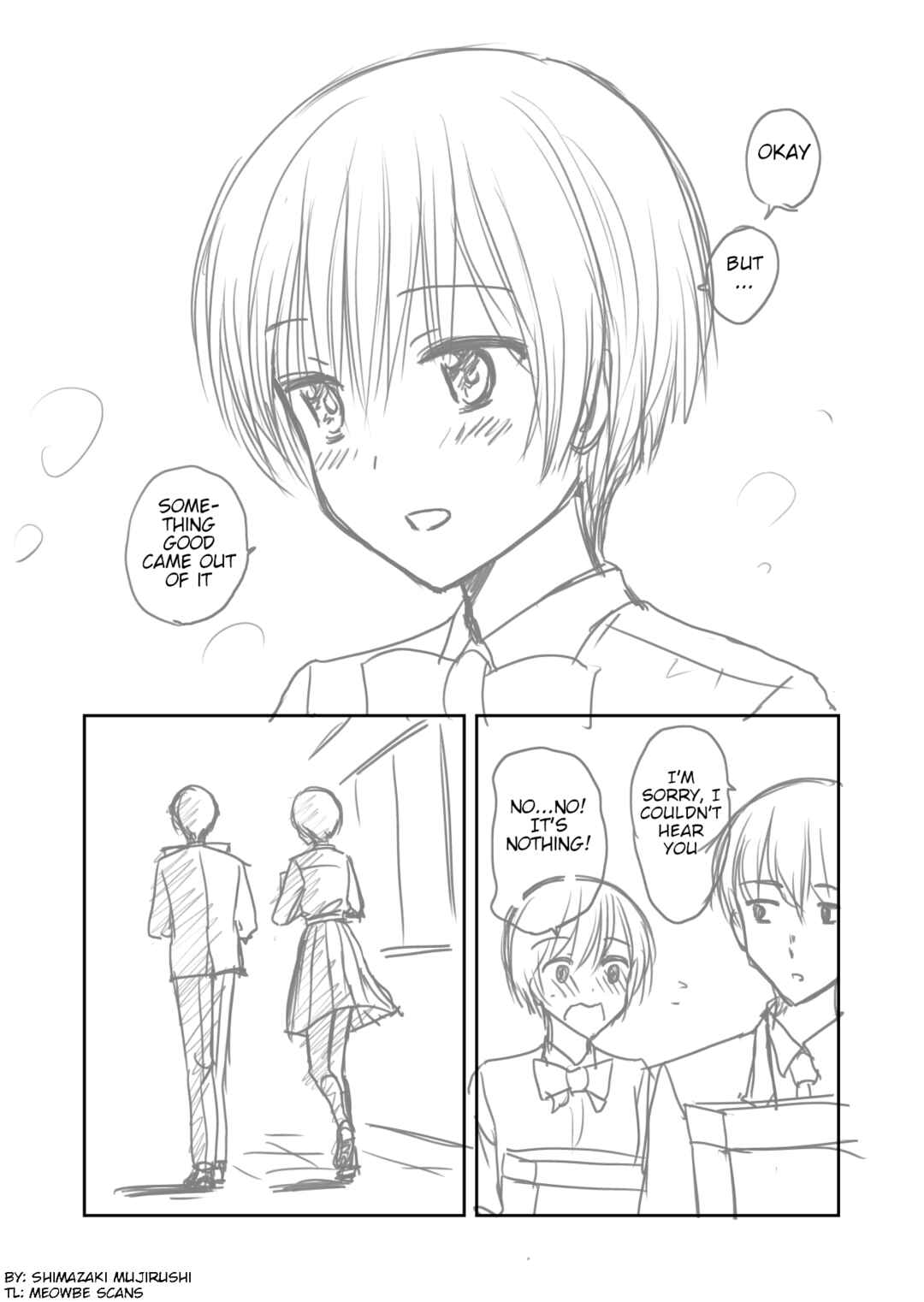 The Charismatic Cat Café Manager (who dresses as a guy) and the Frequent Customer (who dresses as a) Lady Chapter 2 - Page 12