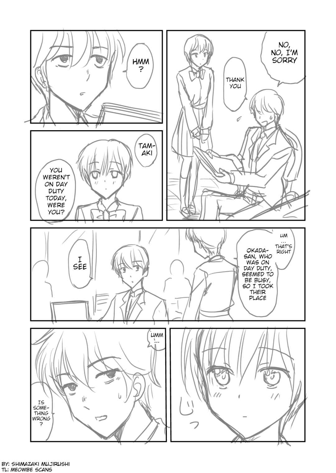 The Charismatic Cat Café Manager (who dresses as a guy) and the Frequent Customer (who dresses as a) Lady Chapter 2 - Page 3