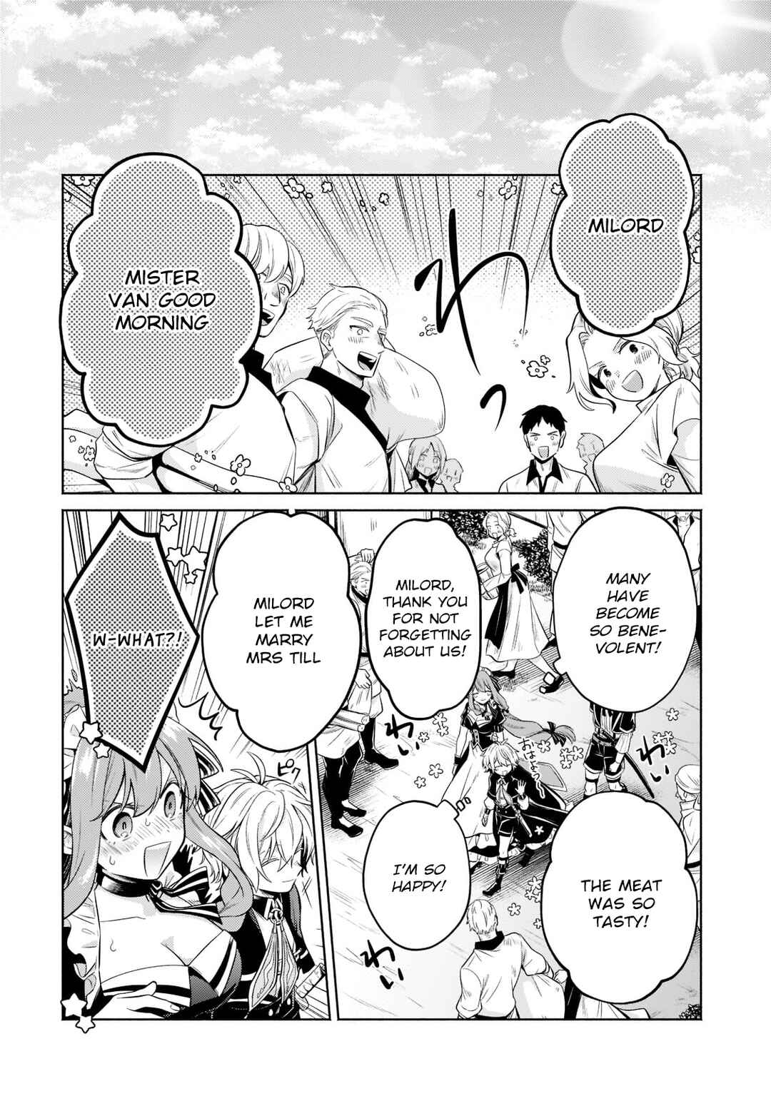 Okiraku Ryoushu no Tanoshii Ryouchi Bouei ~Seisan-kei Majutsu de Na mo na Kimura wo Saikyou no Jousai Toshi ni~ Chapter 13.1 - Page 8