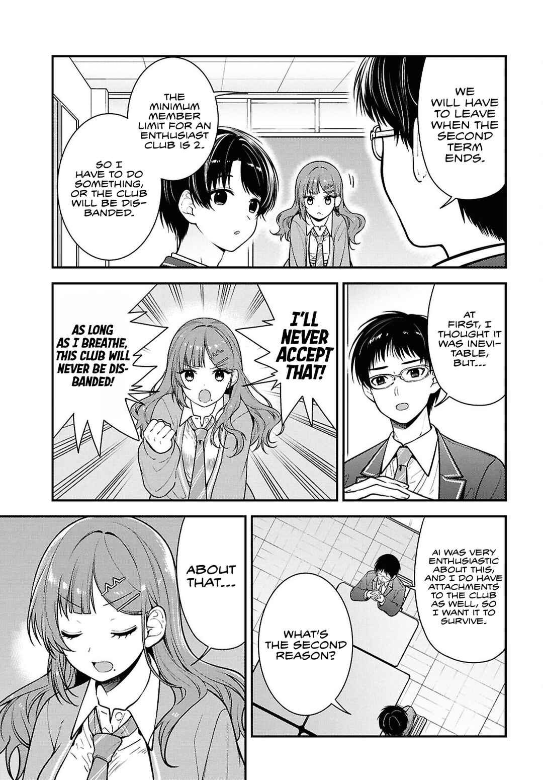 Tonari no Seki no Yankee Shimizu-san ga Kami wo Kuroku Sometekita Chapter 10 - Page 20