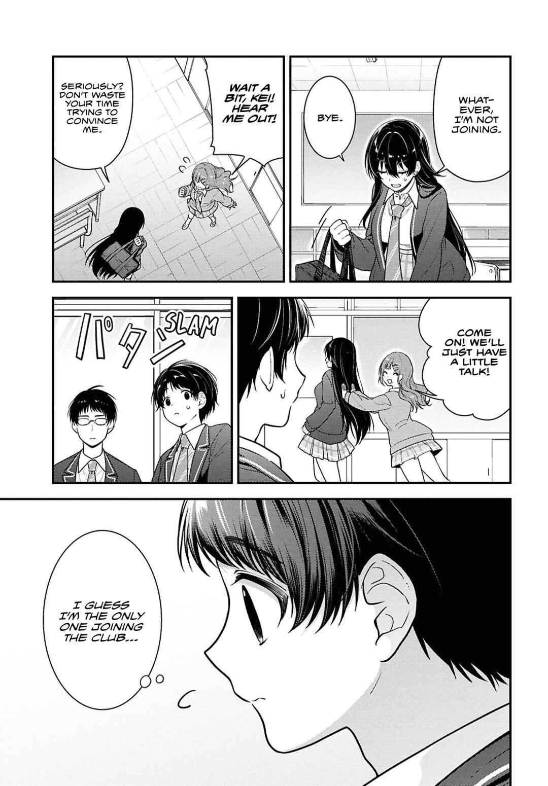 Tonari no Seki no Yankee Shimizu-san ga Kami wo Kuroku Sometekita Chapter 10 - Page 26