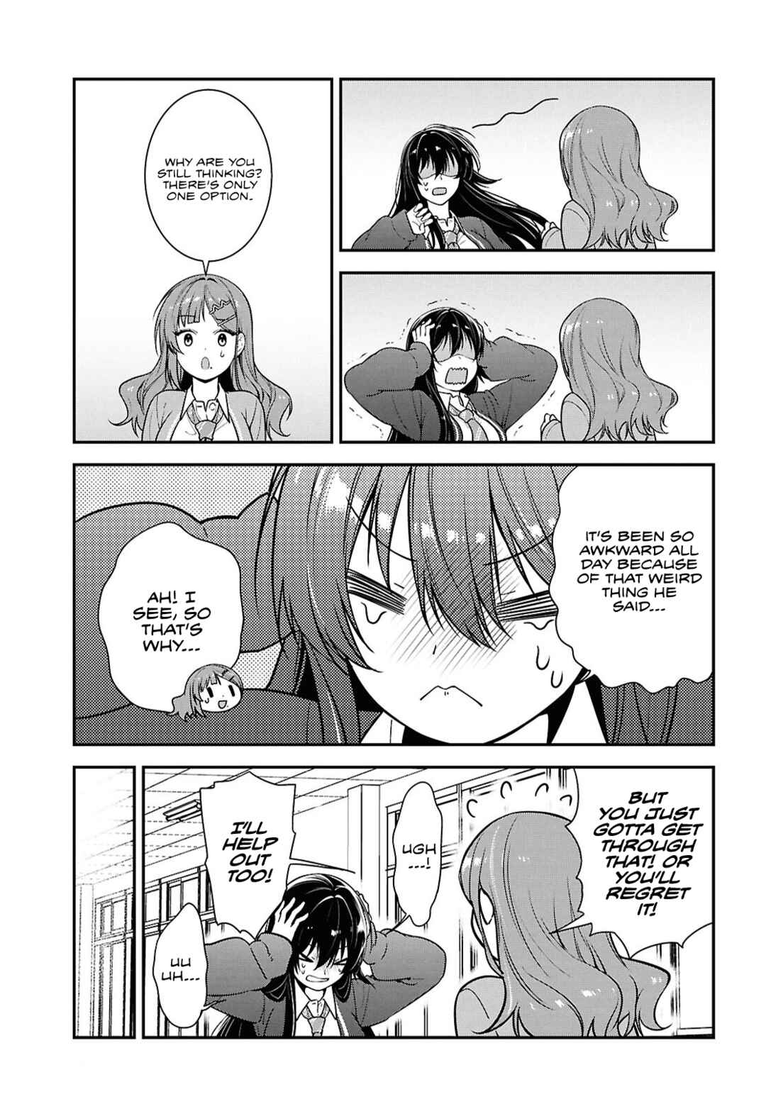 Tonari no Seki no Yankee Shimizu-san ga Kami wo Kuroku Sometekita Chapter 10 - Page 30