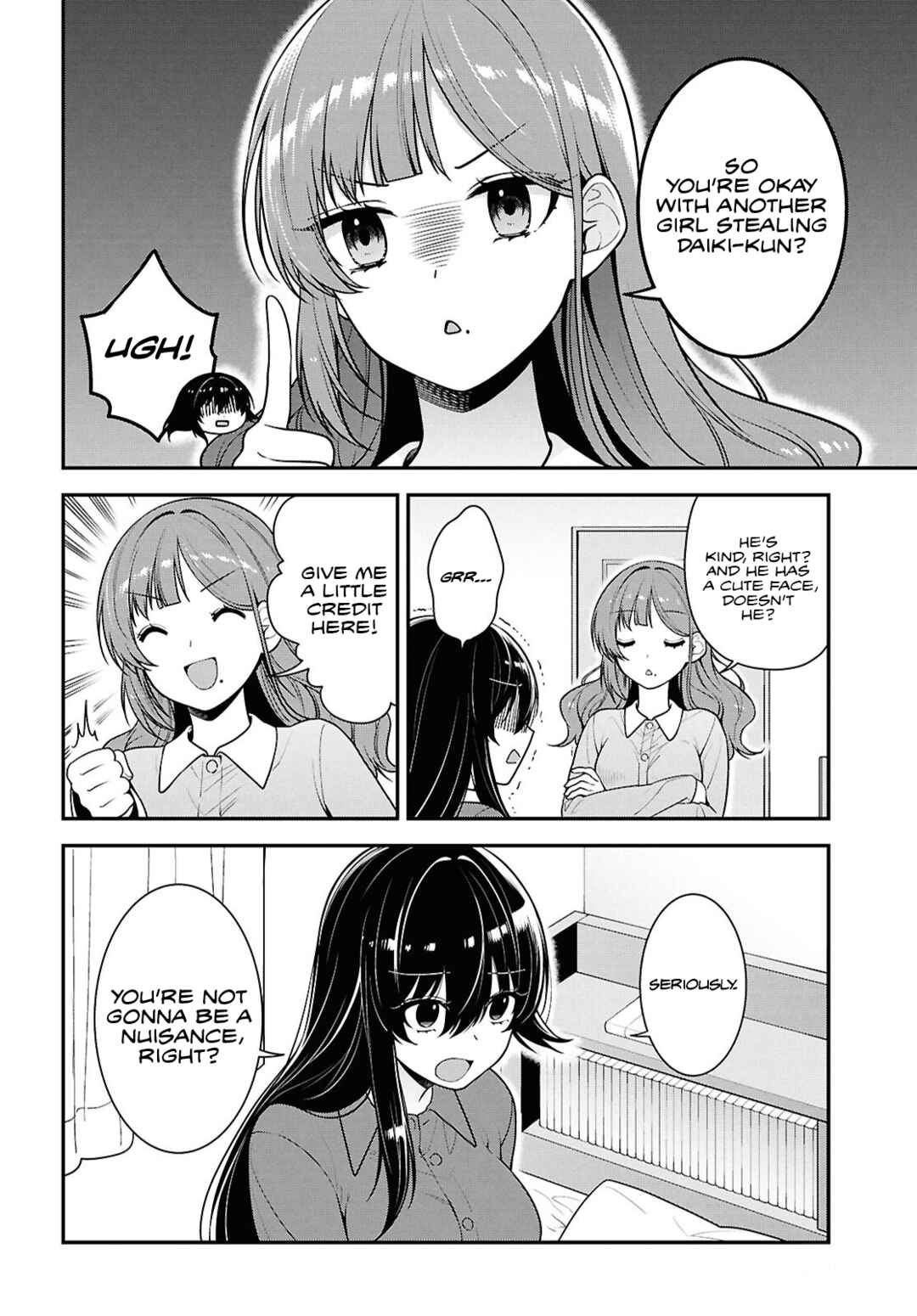 Tonari no Seki no Yankee Shimizu-san ga Kami wo Kuroku Sometekita Chapter 10 - Page 5