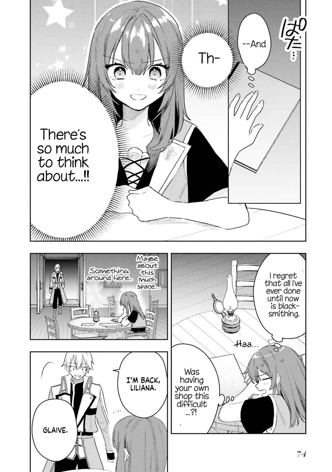 Onna Kajishi wa Ohitoyoshi Guild ni Hirowaremashita ~Shintenchi de Ganbaru Kajishi Seikatsu~ Chapter 18 - Page 11