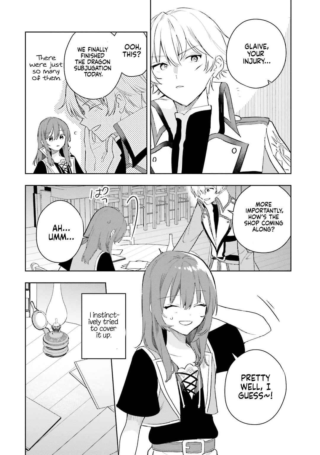 Onna Kajishi wa Ohitoyoshi Guild ni Hirowaremashita ~Shintenchi de Ganbaru Kajishi Seikatsu~ Chapter 18 - Page 12