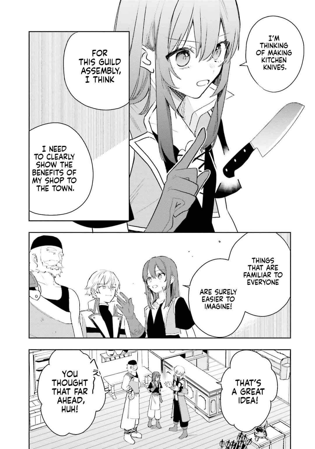 Onna Kajishi wa Ohitoyoshi Guild ni Hirowaremashita ~Shintenchi de Ganbaru Kajishi Seikatsu~ Chapter 18 - Page 21
