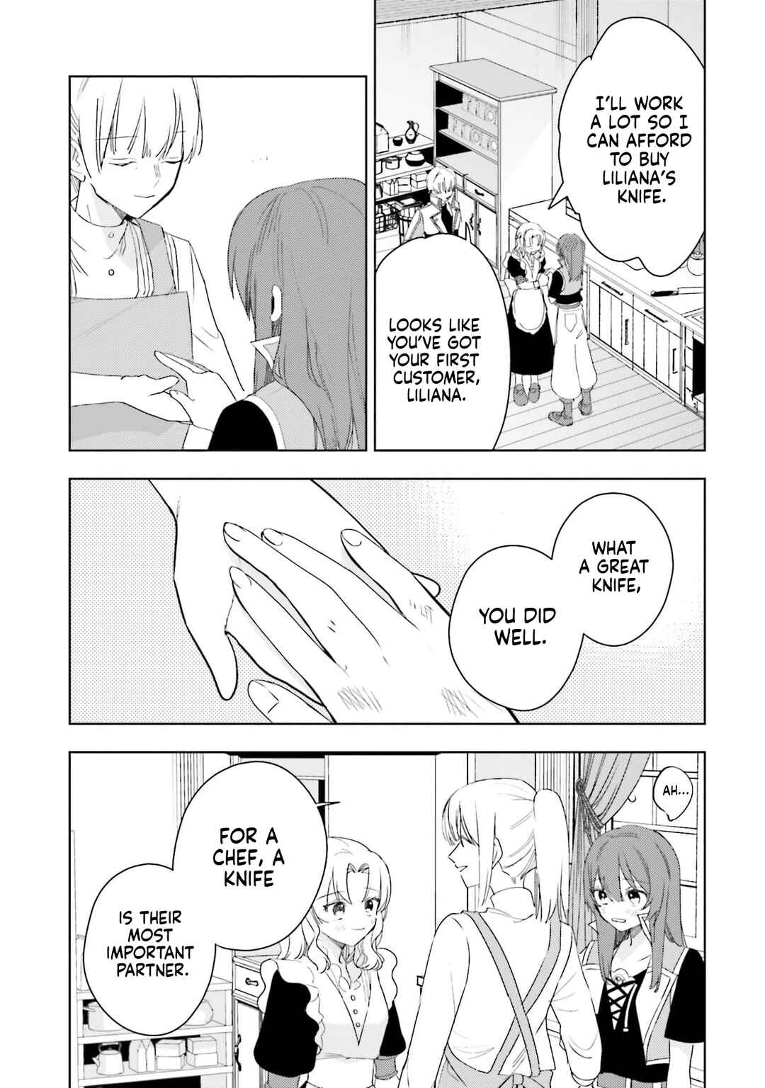 Onna Kajishi wa Ohitoyoshi Guild ni Hirowaremashita ~Shintenchi de Ganbaru Kajishi Seikatsu~ Chapter 18 - Page 25