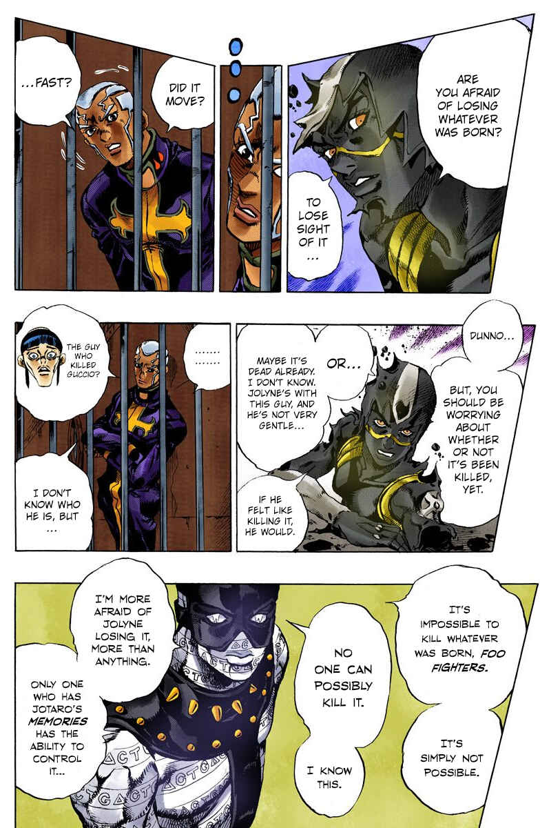 JoJo no Kimyou na Bouken: Part 6 - Stone Ocean Color-ban Chapter 90 - Page 10