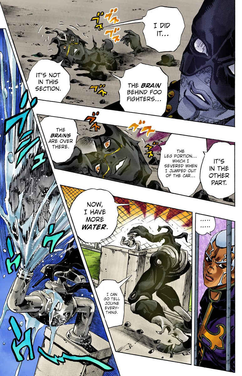 JoJo no Kimyou na Bouken: Part 6 - Stone Ocean Color-ban Chapter 90 - Page 13