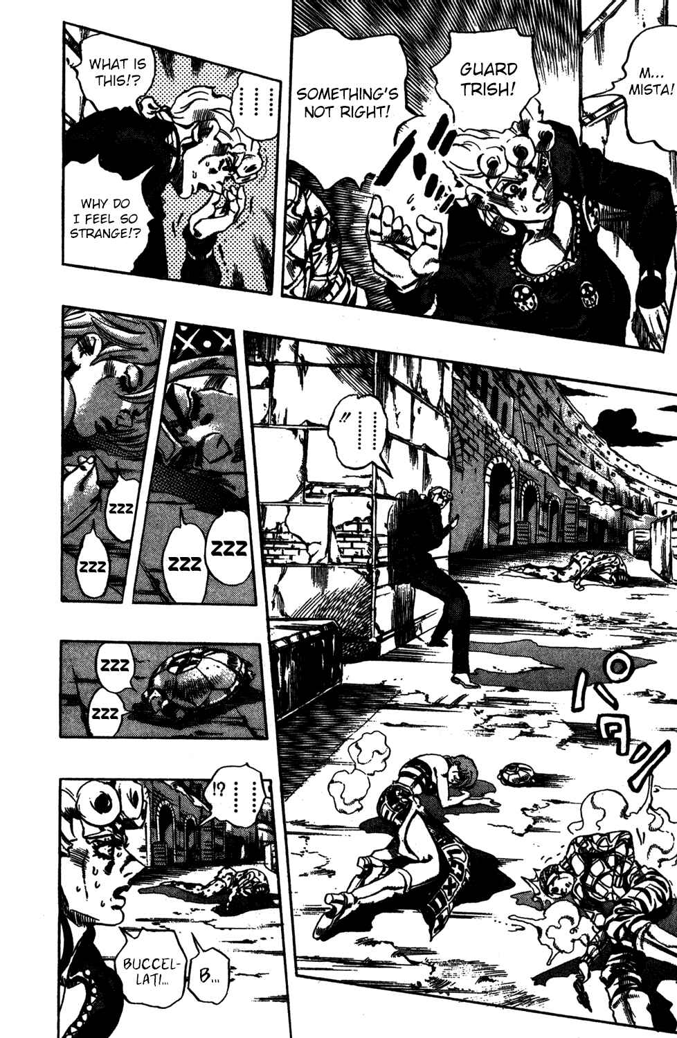 JoJo no Kimyou na Bouken: Part 5 - Ougon no Kaze Chapter 132 - Page 17