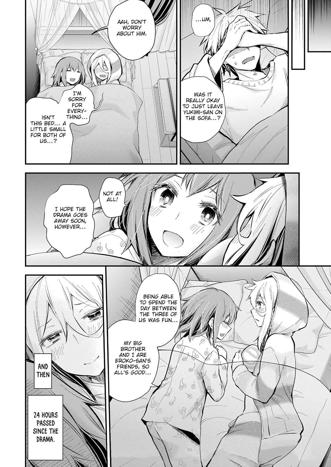 Shingeki no Eroko-san: Hen na Oneesan wa Danshi Kousei to Nakayoku Naritai Chapter 39 - Page 19