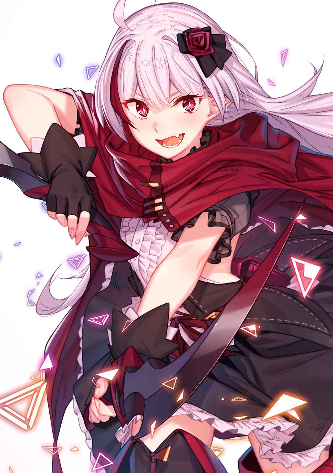 Destiny Unchain Online: Kyuuketsuki Shoujo to Natte, Yagate 'Aka no Maou' to Yobareru You ni Narimashita Chapter 1 - Page 2
