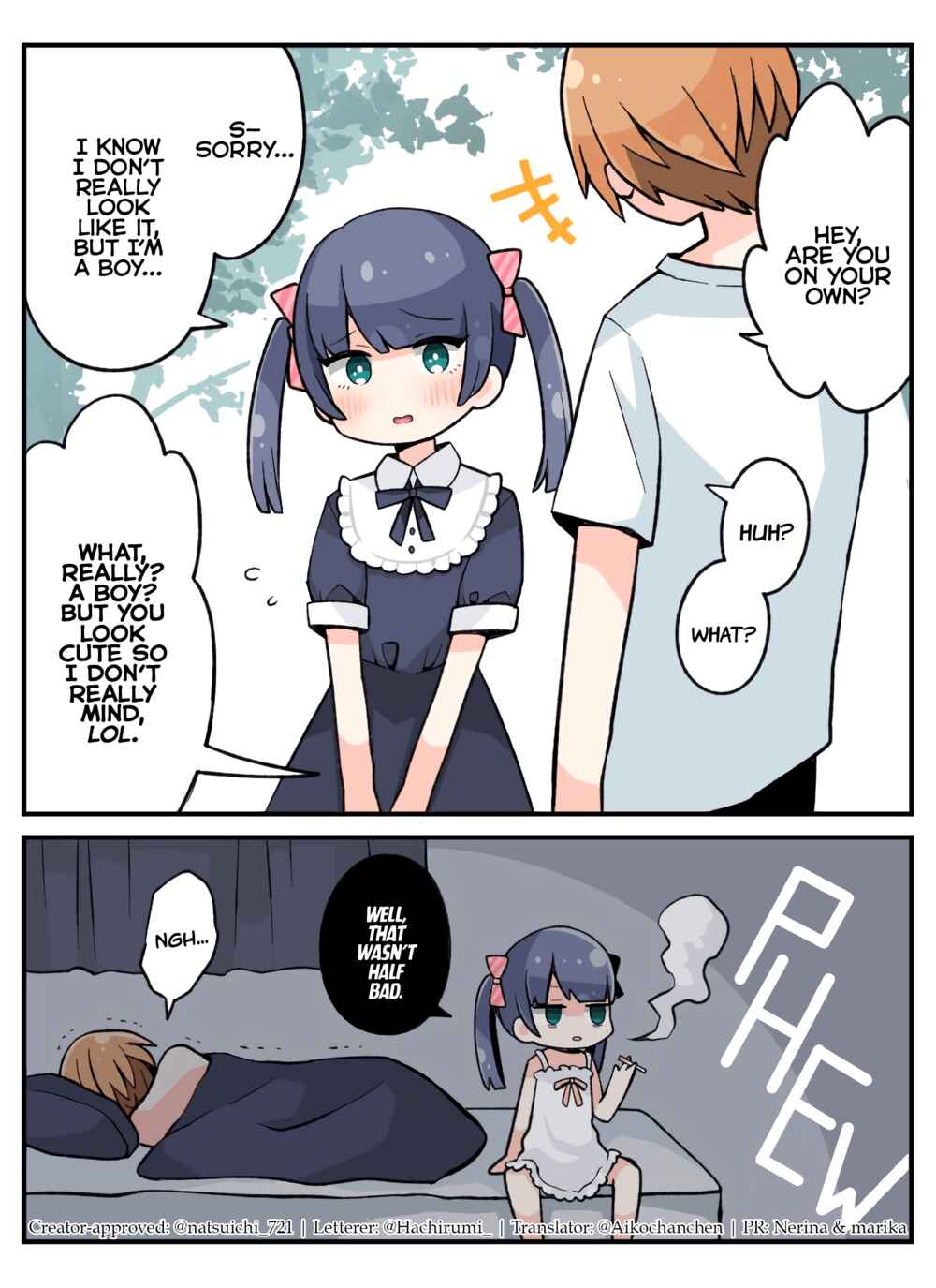 Nanpa Sarechatta Otoko no Ko Chapter ? - Page 1