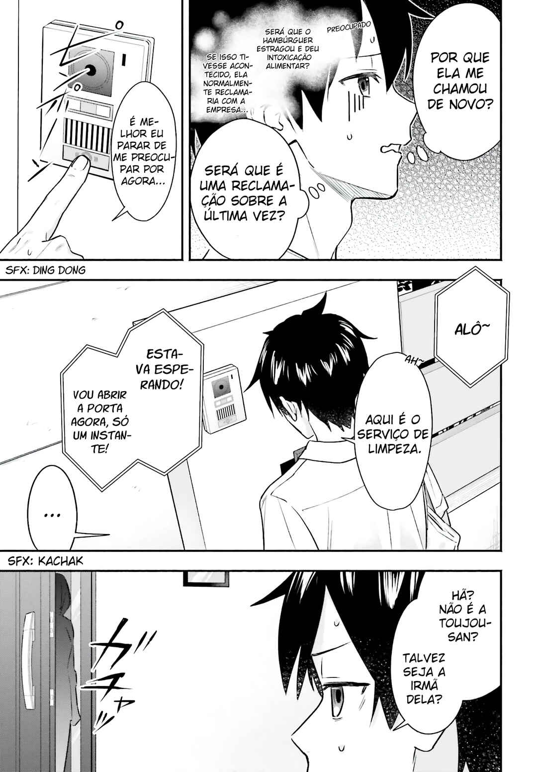 Kaji Daikou no Arubaito wo Hajimetara Gakuen Ichi no Bishoujo no Kazoku ni Kiniirarechaimashita. Chapter 3 - Page 18