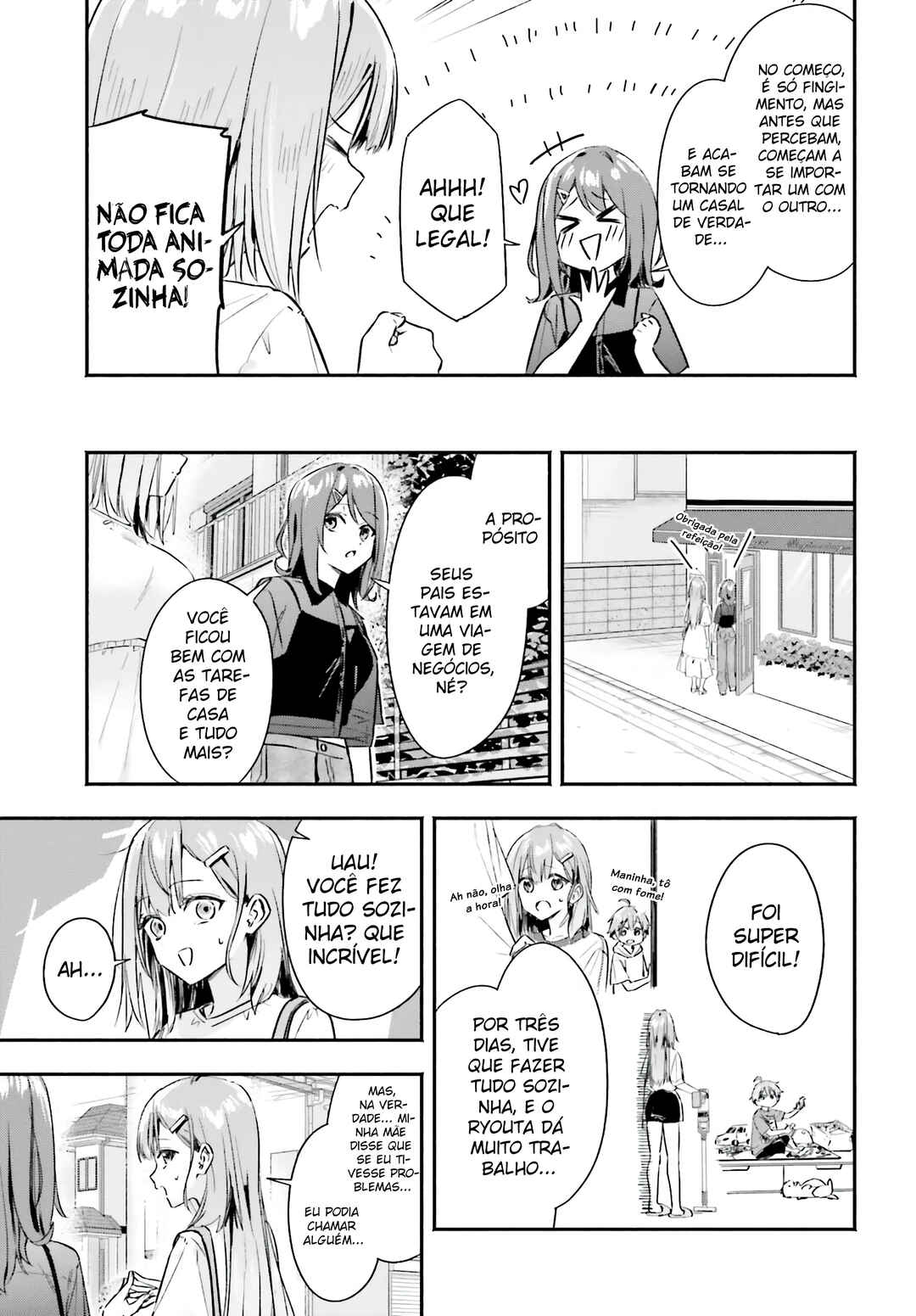 Kaji Daikou no Arubaito wo Hajimetara Gakuen Ichi no Bishoujo no Kazoku ni Kiniirarechaimashita. Chapter 3 - Page 6