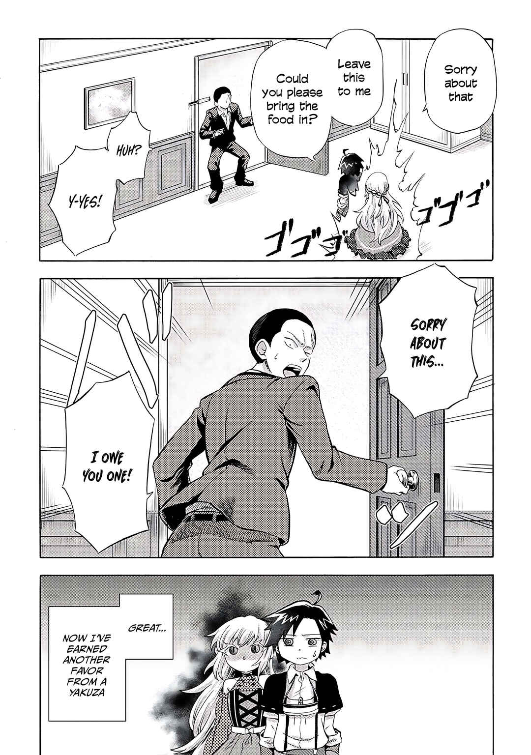 Isekai de Yakuza Hajimemashita: Yume no Henkyou Slow Life wa Oazuke-chuu Chapter 3 - Page 21