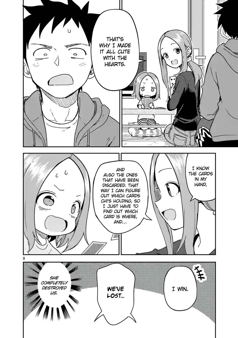 Karakai Jouzu no (Moto) Takagi-san Chapter 269 - Page 8