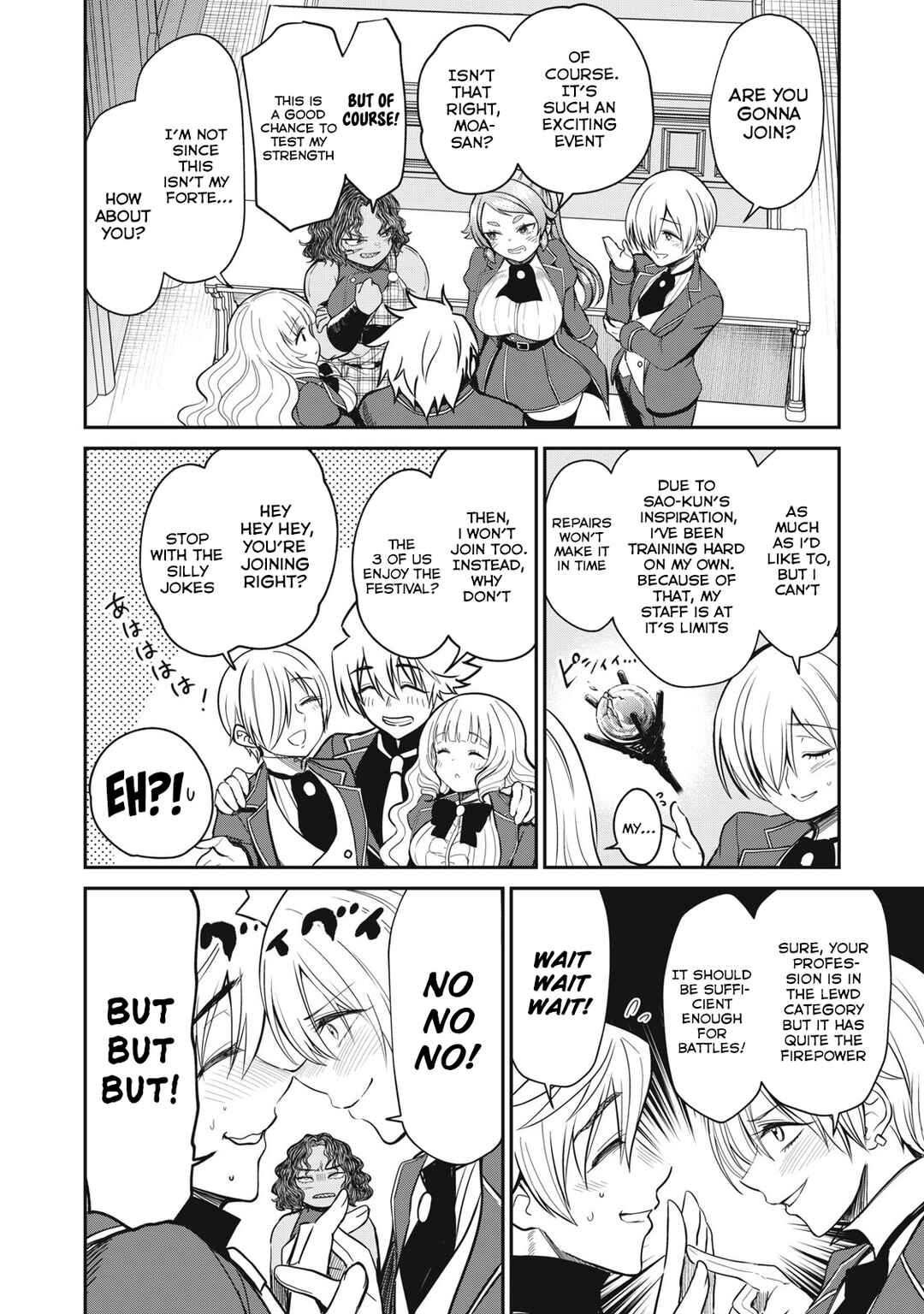 Isekai Koushoku Musouroku ~Isekai Tensei no Chie to Chikara wo, Tada Hitasura ×××× Suru tame ni Tsukau~ Chapter 43 - Page 6