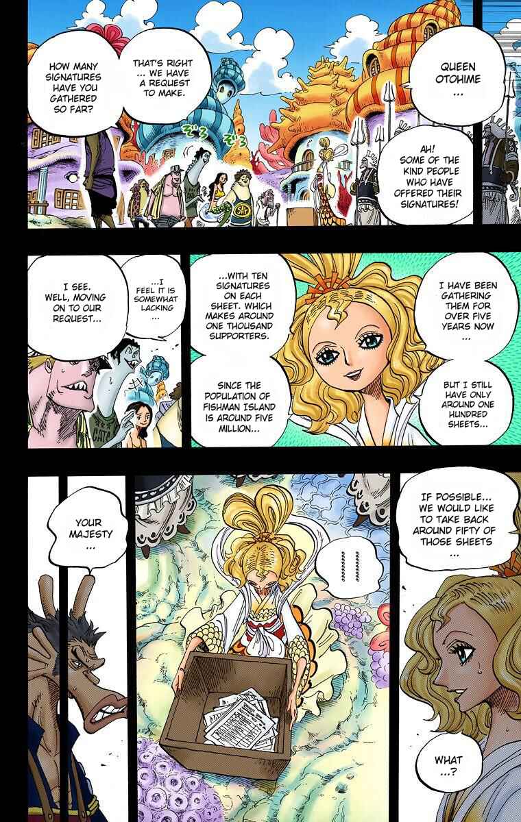 One Piece (Official Colored) Chapter 624 - Page 9