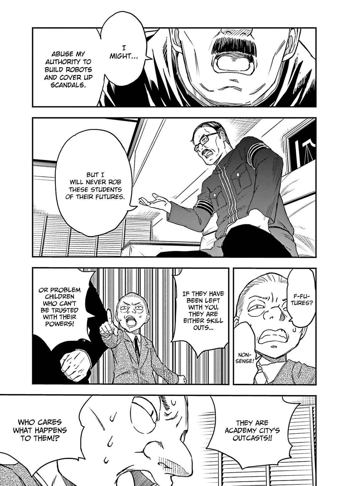 Toaru Majutsu no Index Gaiden: Toaru Kagaku no Railgun Chapter 129 - Page 13