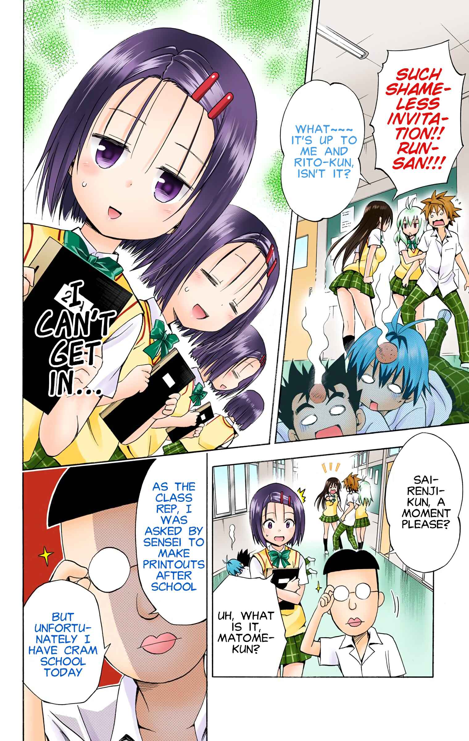 To Love Ru Darkness (Official Colored) Chapter 48 - Page 12