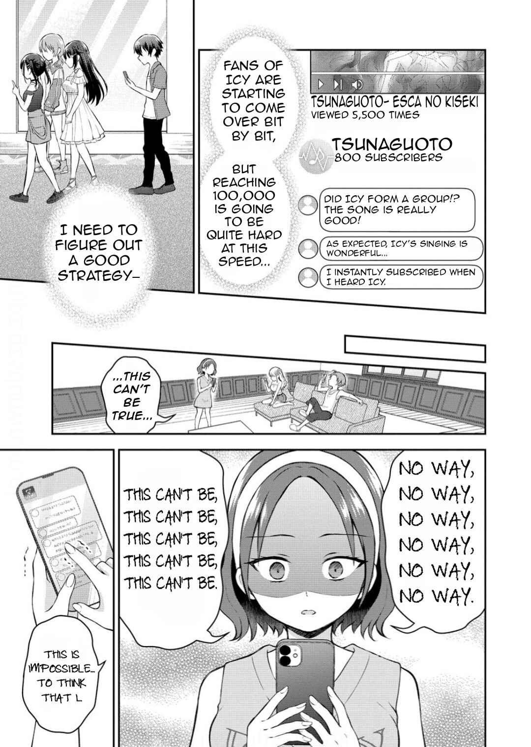 Tonari no Seki no Inkya Joshi ga Oshi Utaite Datta ~Ore no Kyoku o Uttatekure!~ Chapter 12 - Page 18