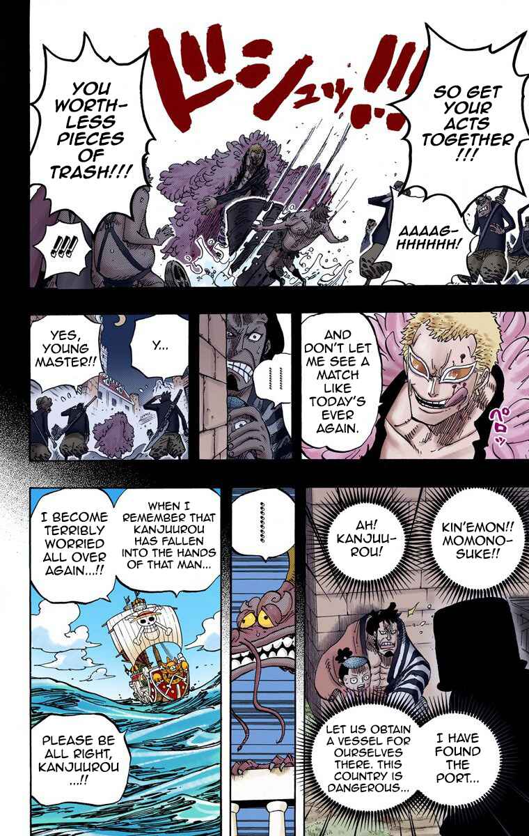 One Piece (Official Colored) Chapter 725 - Page 6